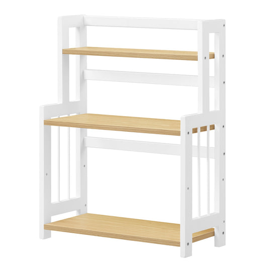3-Tier Bamboo Countertop Shelf, Spice Organizer Rack for Kitchen - image 1