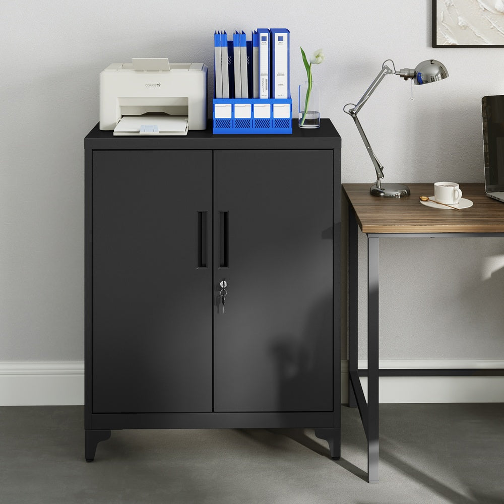 File Cabinet, Multipurpose Garage Cabinet, Office Cabinet with 2 Doors - image 7