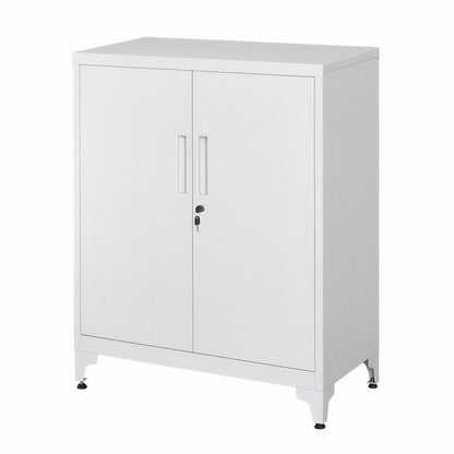 File Cabinet, Multipurpose Garage Cabinet, Office Cabinet with 2 Doors - image 1