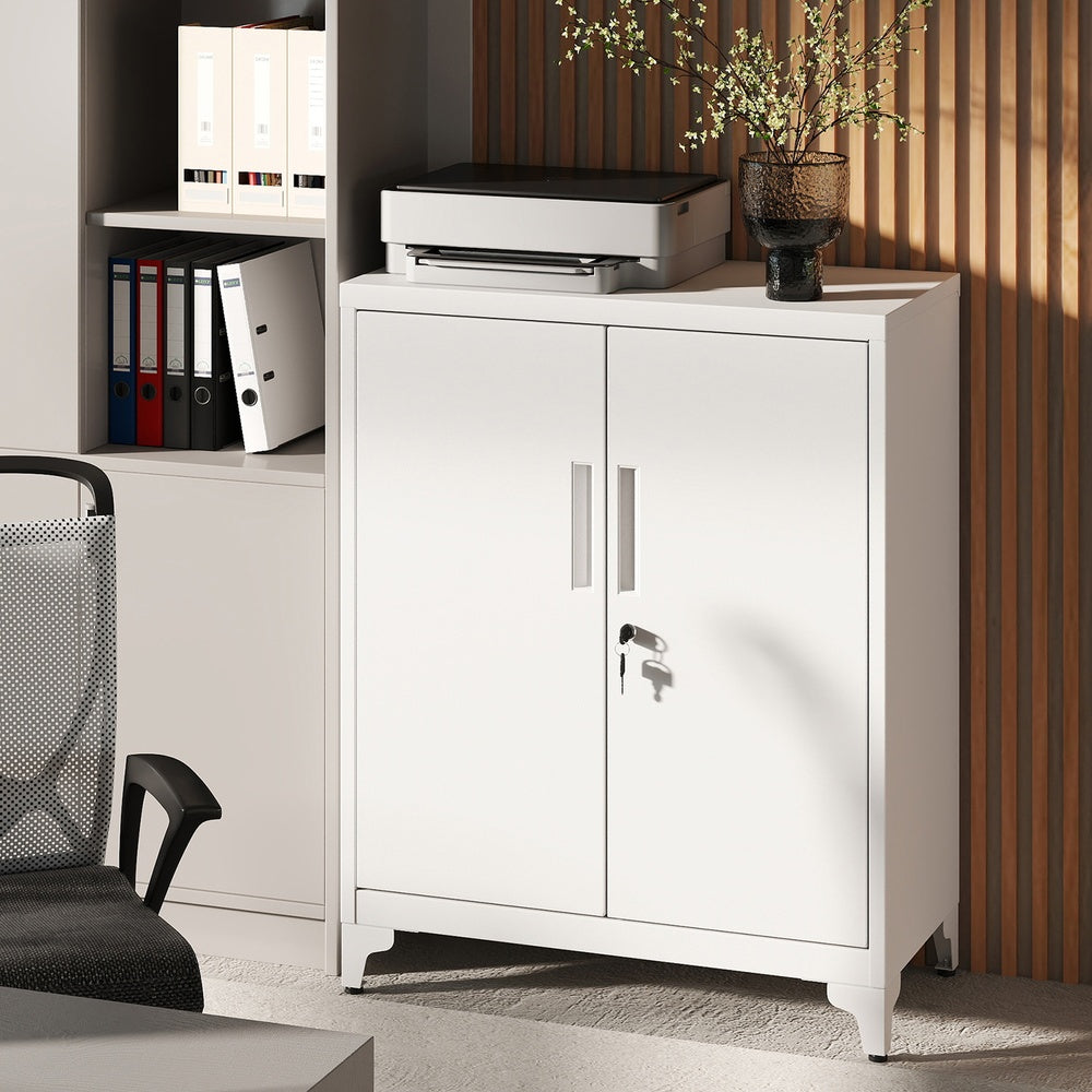 File Cabinet, Multipurpose Garage Cabinet, Office Cabinet with 2 Doors - image 2