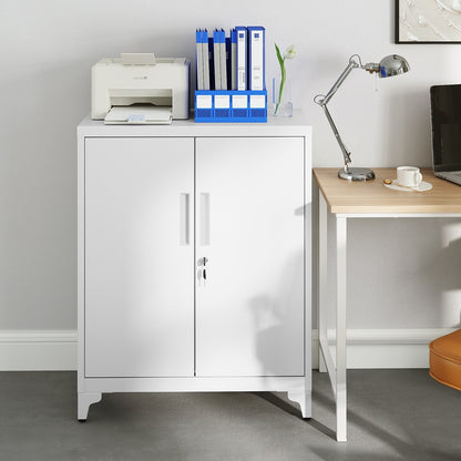 File Cabinet, Multipurpose Garage Cabinet, Office Cabinet with 2 Doors - image 5