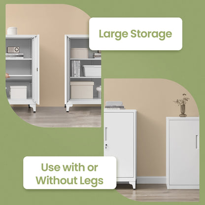 File Cabinet, Multipurpose Garage Cabinet, Office Cabinet with 2 Doors - image 3