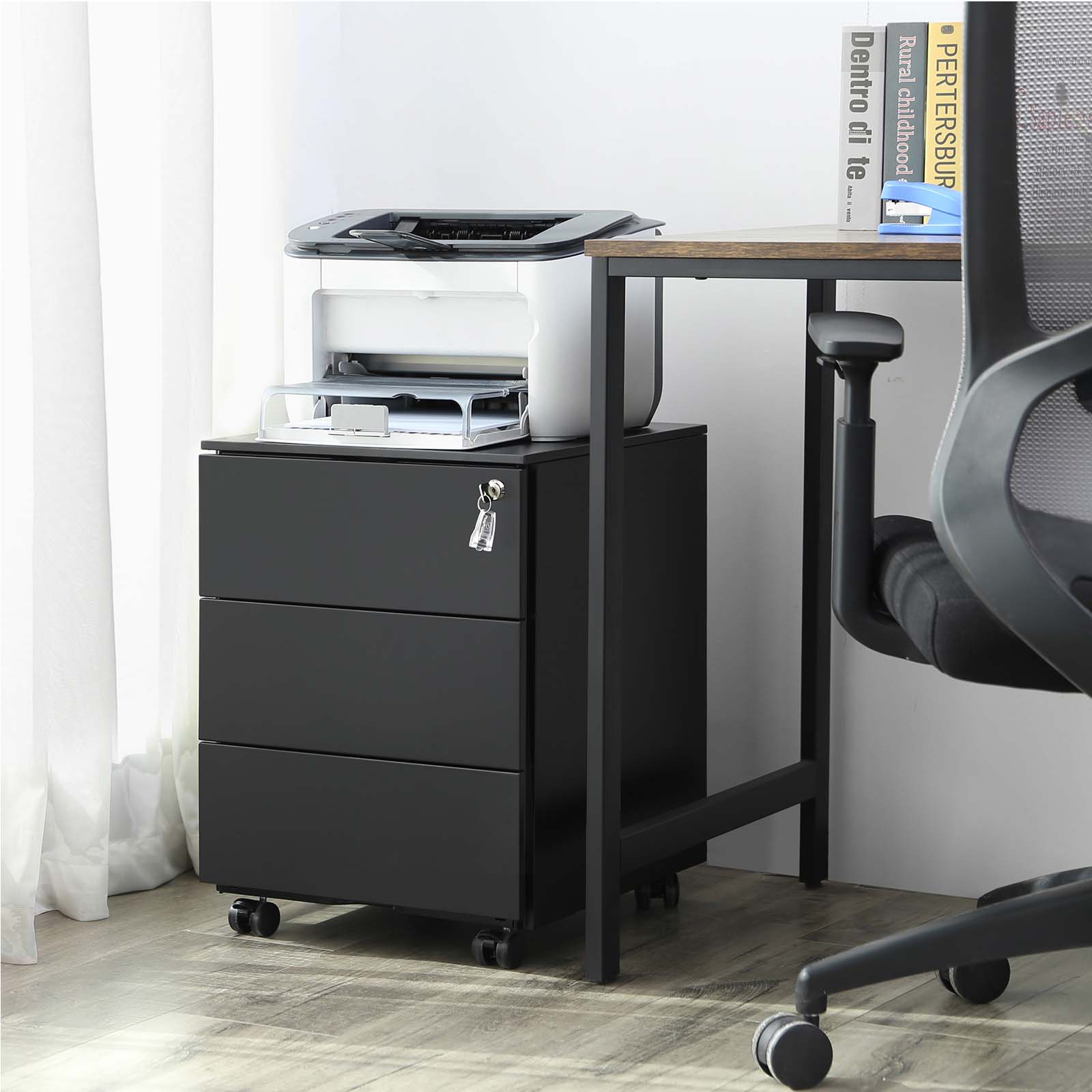 Mobile Lockable File Cabinet - image 5