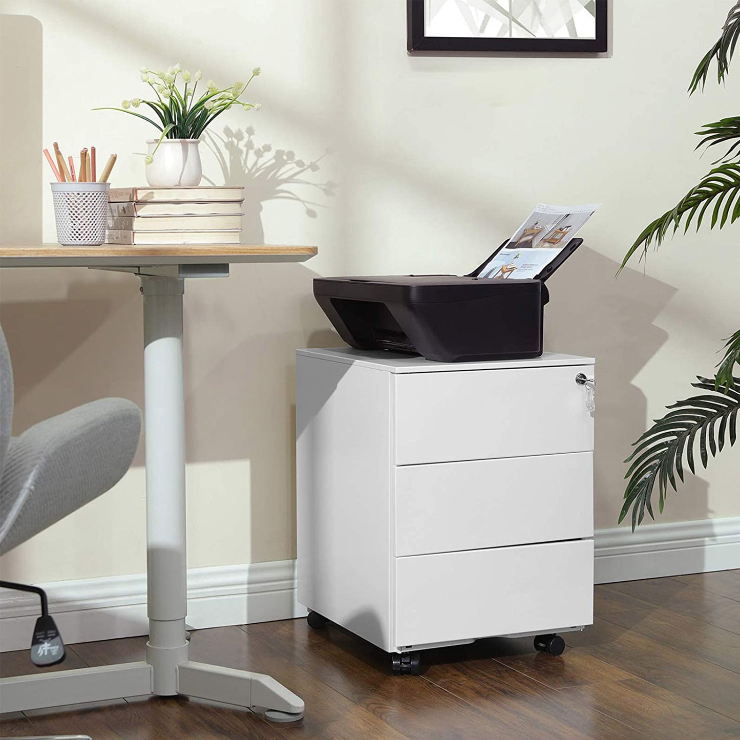 Mobile Lockable File Cabinet - image 10