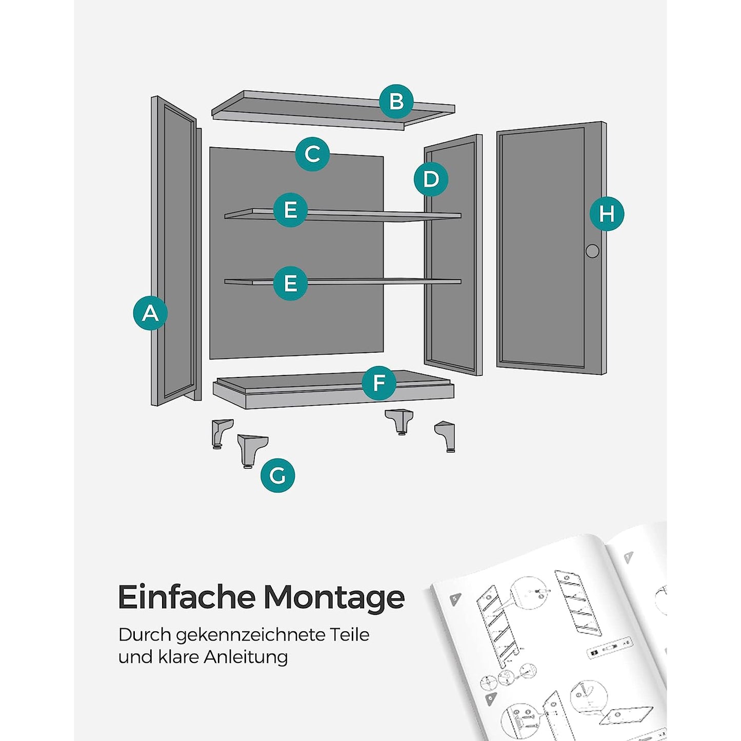 Multipurpose Garage Cabinet with 2 Doors - image 9