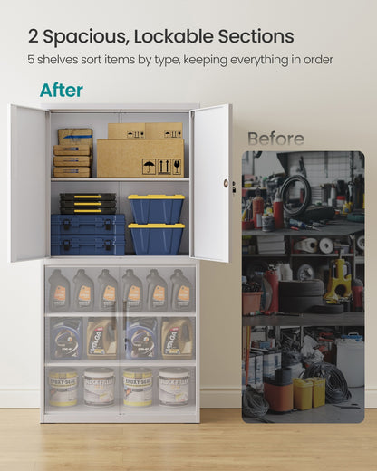 Metal Garage Storage Cabinet - image 4