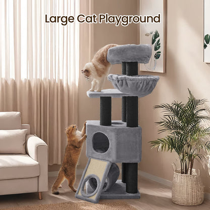 Large Cat Tree, Cat Condo with Scratching Post, Cave - image 2