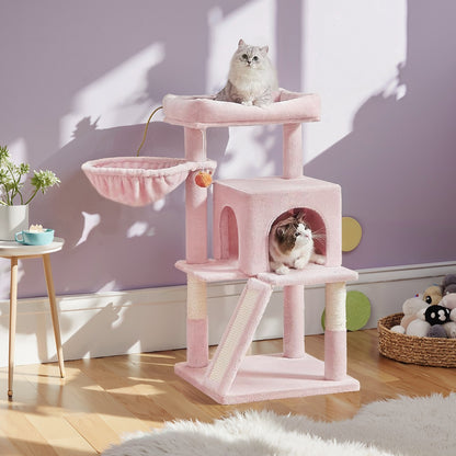 Small Cat Tree, Cat Tower with Widened Perch for Large Cats Indoor, Kittens - image 2