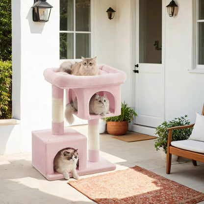 Cat Tree, Cat Tower, with Large Cat Perch - image 12