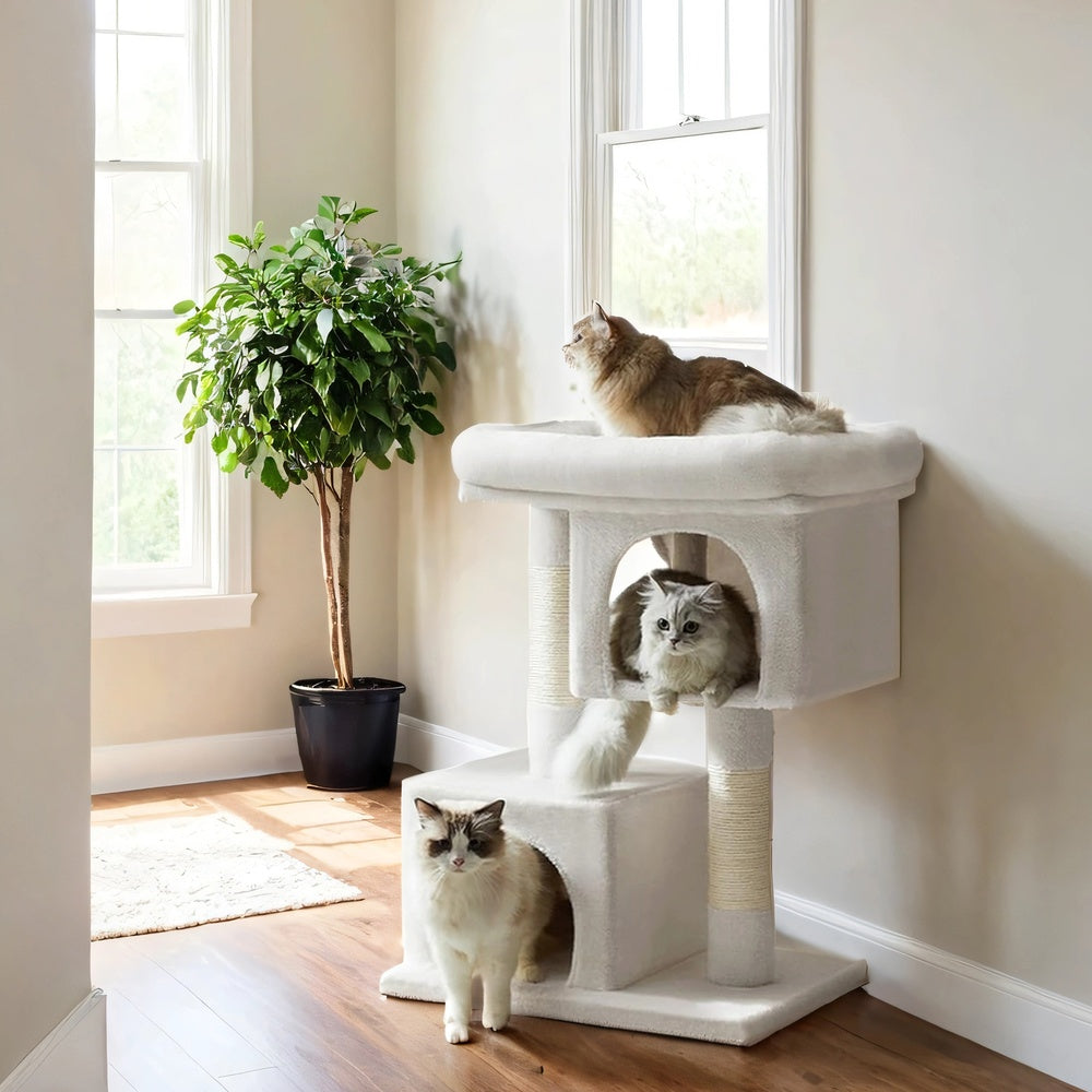 Cat Tree, Cat Tower, with Large Cat Perch - image 22