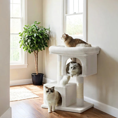 Cat Tree, Cat Tower, with Large Cat Perch - image 22