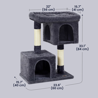 Cat Tree, Cat Tower, with Large Cat Perch - image 4