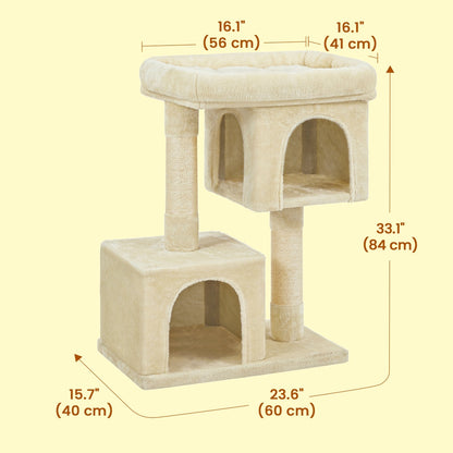 Cat Tree, Cat Tower, with Large Cat Perch - image 46