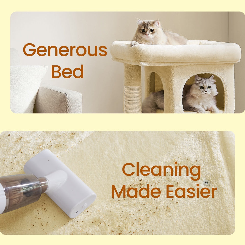 Cat Tree, Cat Tower, with Large Cat Perch - image 49