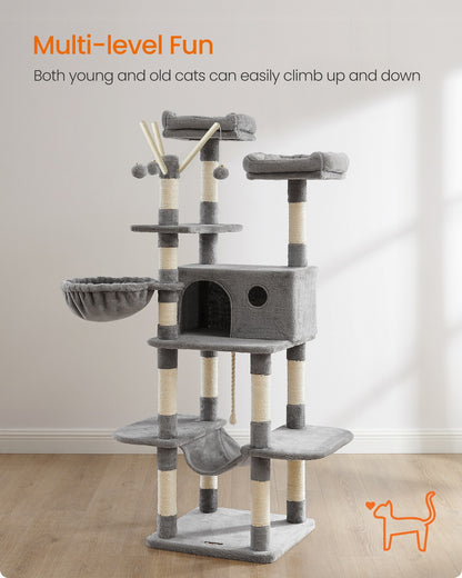 Cat Tree Light Gray - image 4