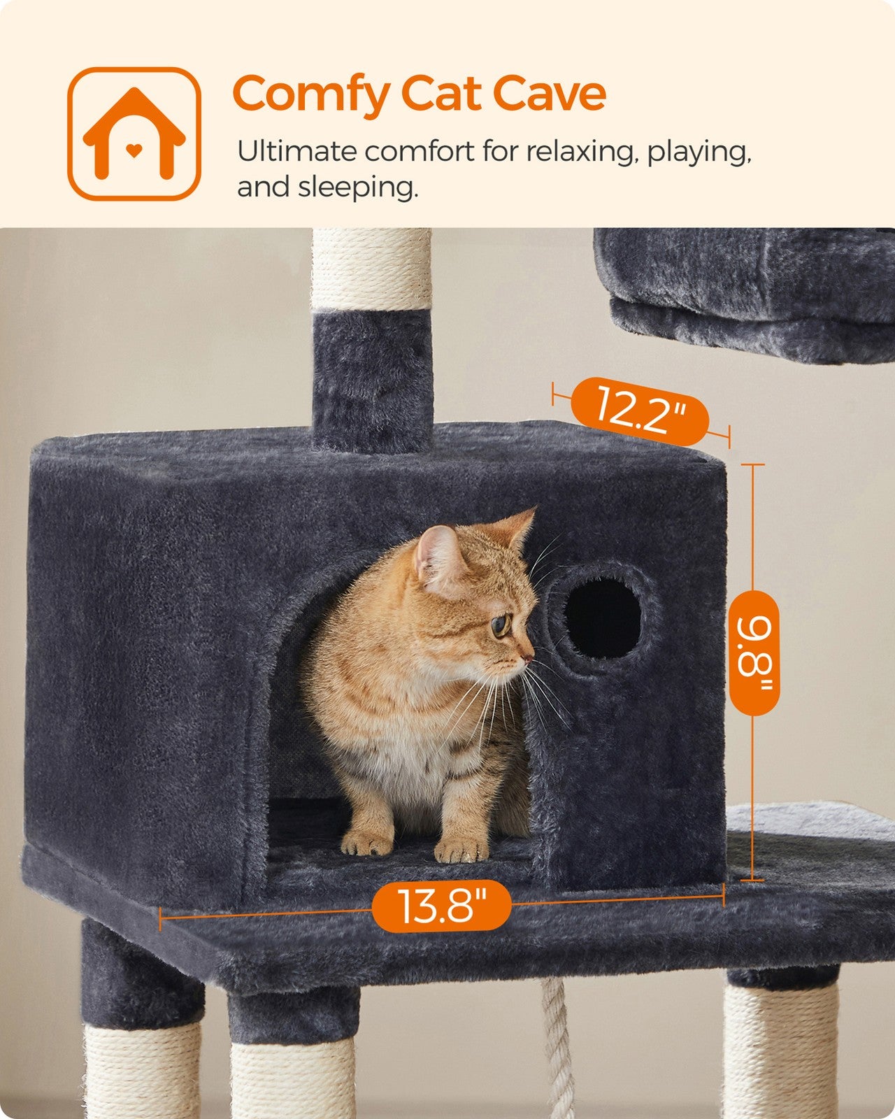 56.3 inches Cat Tree - image 7
