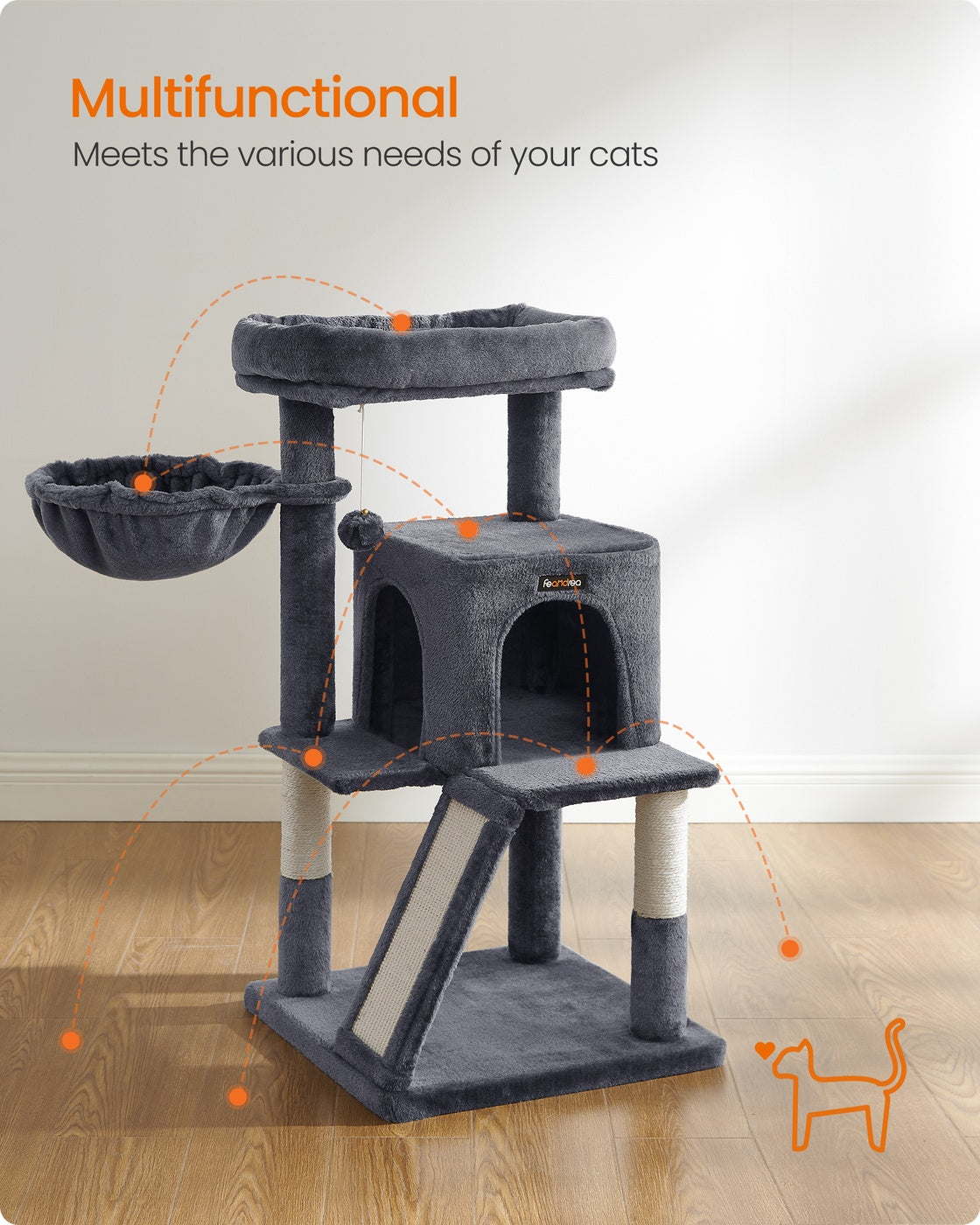 Side Slope Cat Tree - image 12