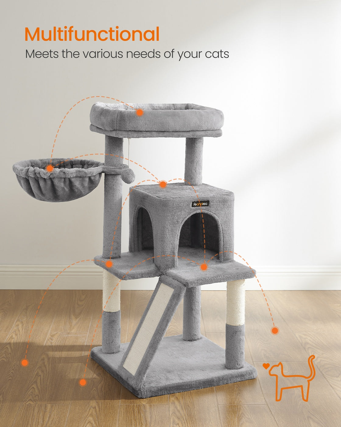 Side Slope Cat Tree - image 4