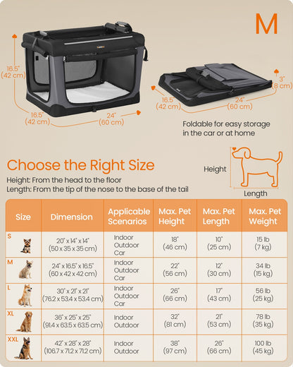 Foldable dog crate for Small Dogs - image 6