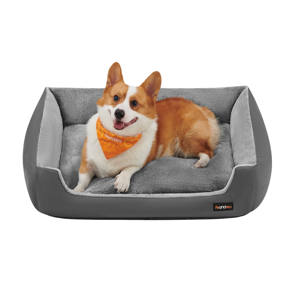 Washable Dog Bed S Coffee Brown - image 13