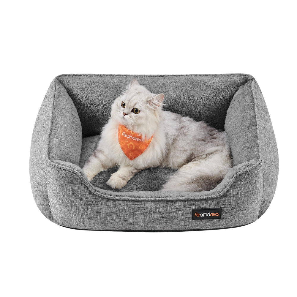 Washable Dog Bed S Light Grey - image 1
