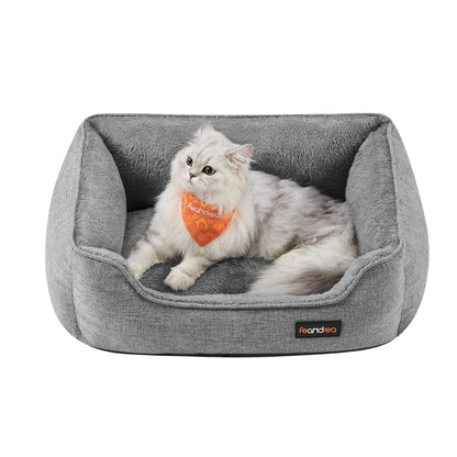 Washable Dog Bed S Light Grey - image 1