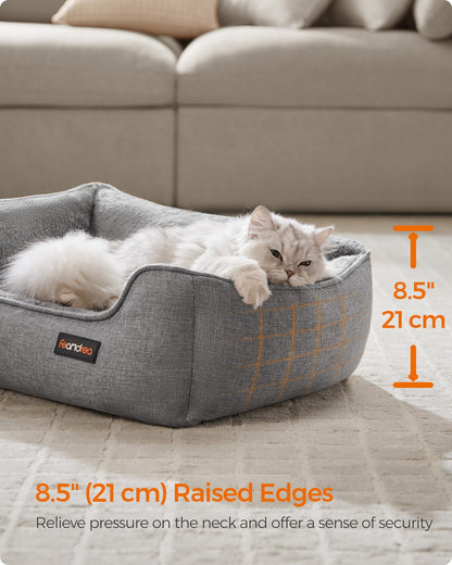 Washable Dog Bed S Light Grey - image 3
