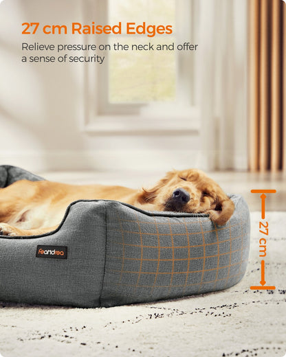Washable Dog Bed S Coffee Brown - image 37