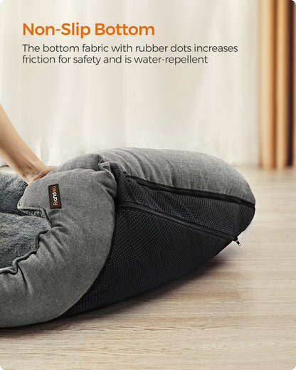 Washable Dog Bed S Coffee Brown - image 39