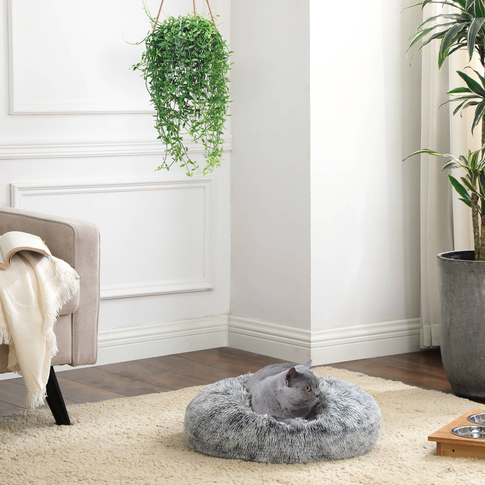 Dog Bed with Soft Plush Surface - image 4