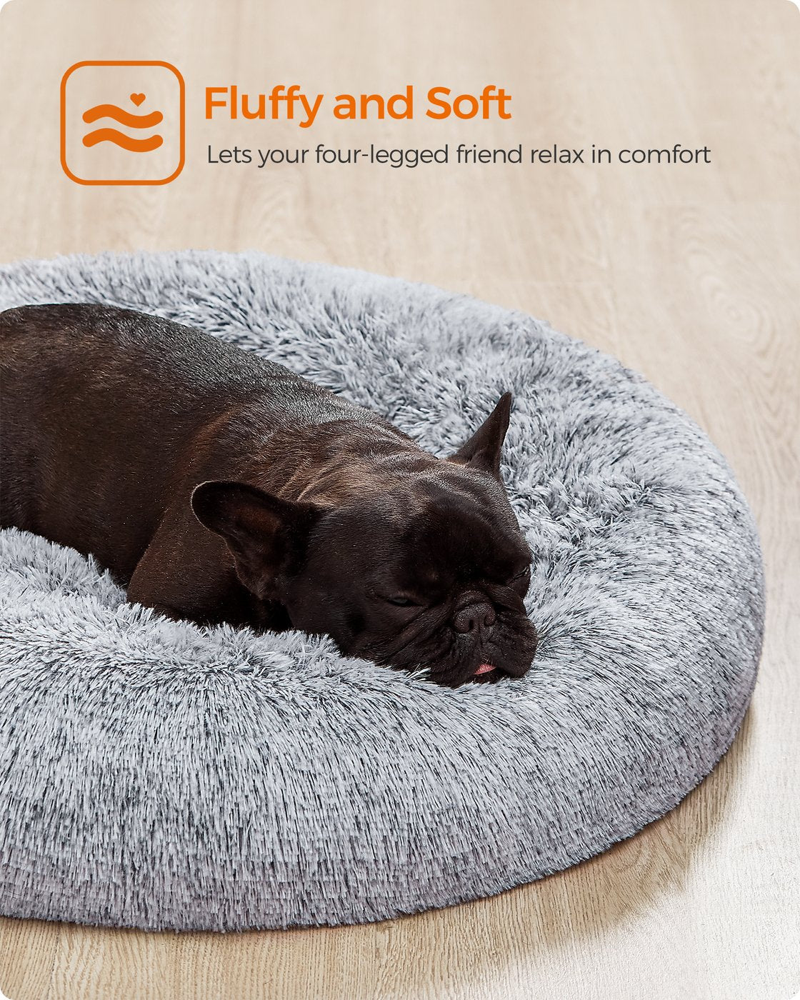 Dog Bed with Soft Plush Surface - image 24