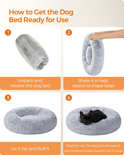 Dog Bed with Soft Plush Surface - image 29