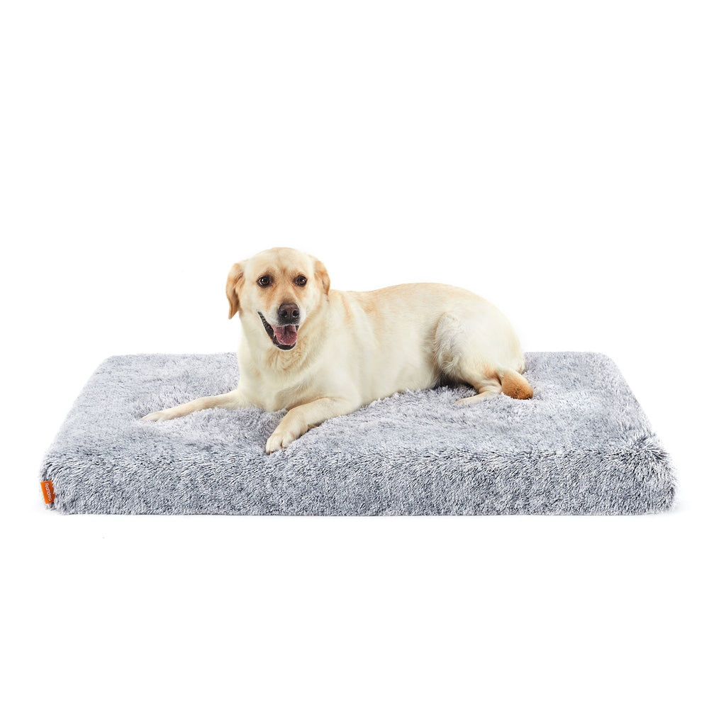 122 x 74 x 10 cm Dog Bed Grey Ombré - image 1