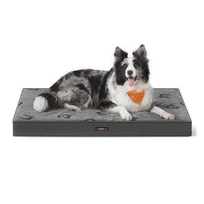 L Orthopedic Dog Bed for Dog Crate Dove Grey - image 8