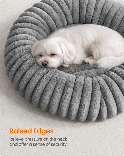 Dog Bed Small Cat Bed with Soft Padding 50 cm Dove Grey - image 10