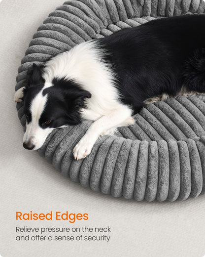 Dog Bed Small Cat Bed with Soft Padding 50 cm Dove Grey - image 28