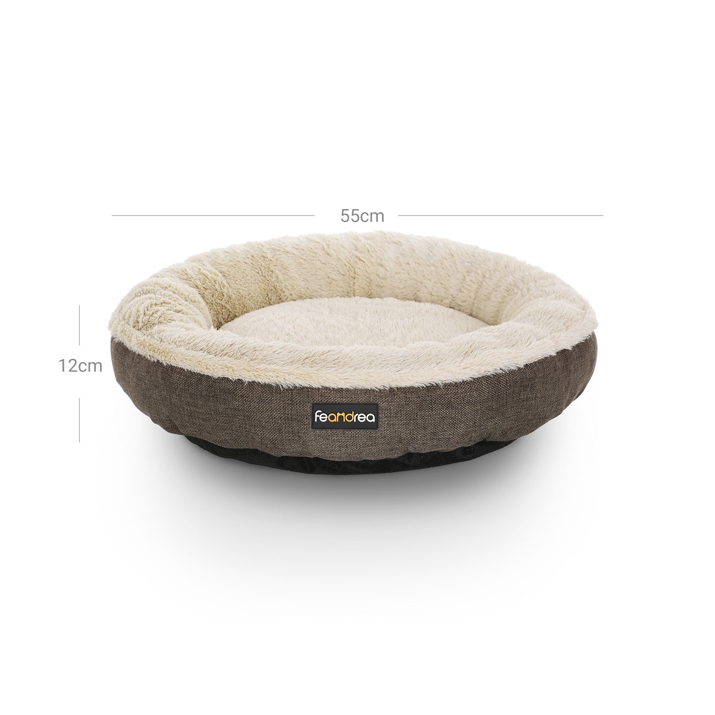 Brown Dog Bed with Non-Slip Bottom - image 8