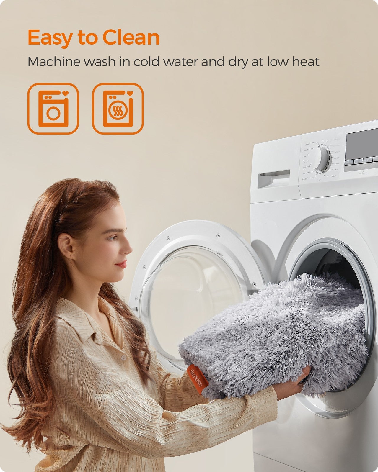 Waterproof Dog Blanket Grey Ombré L - image 5