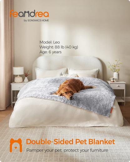 Waterproof Dog Blanket Grey Ombré M - image 23