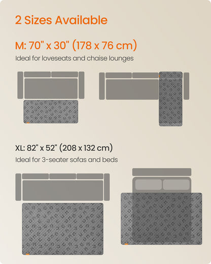 Waterproof Dog Blanket for Large Dogs 178 x 76 cm Dove Grey - image 6
