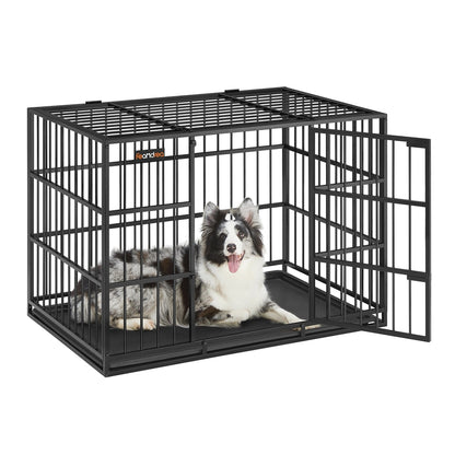 Heavy-Duty Dog Crate for Medium and Large Dogs Ink Black - image 1