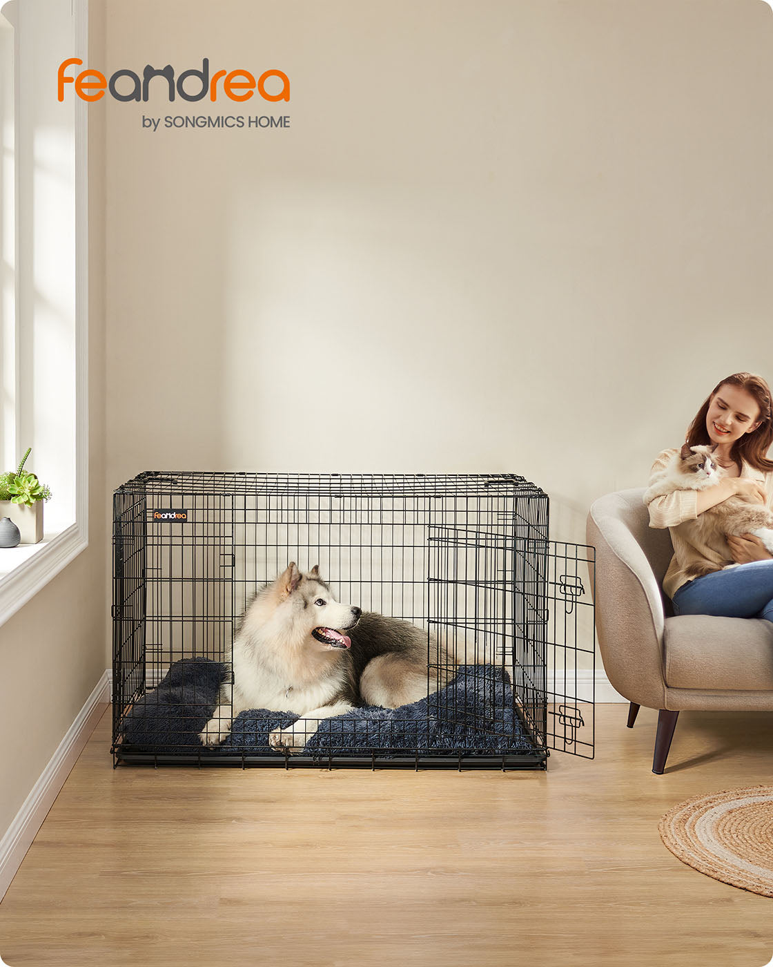 2 Doors Puppy Cage - image 2