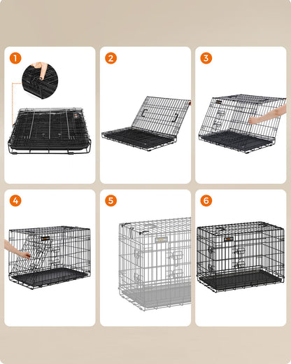 2 Doors Puppy Cage - image 5