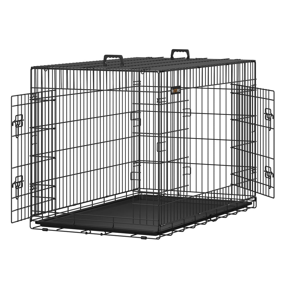 Folding Metal Puppy Cage - image 1