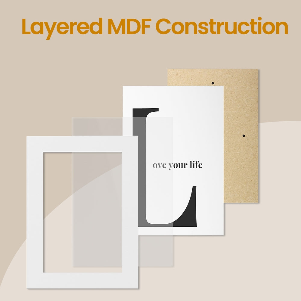 Collage Picture Frames, 4-Opening Collage Frames for 4x6 Photos, Wall Decor - image 3