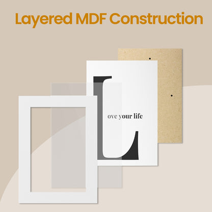 Collage Picture Frames, 4-Opening Collage Frames for 4x6 Photos, Wall Decor - image 3