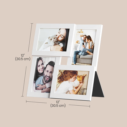 Collage Picture Frames, 4-Opening Collage Frames for 4x6 Photos, Wall Decor - image 5