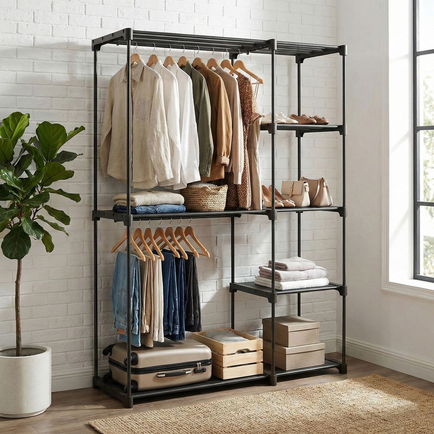 Portable Closet, Freestanding Closet Organizer - image 1