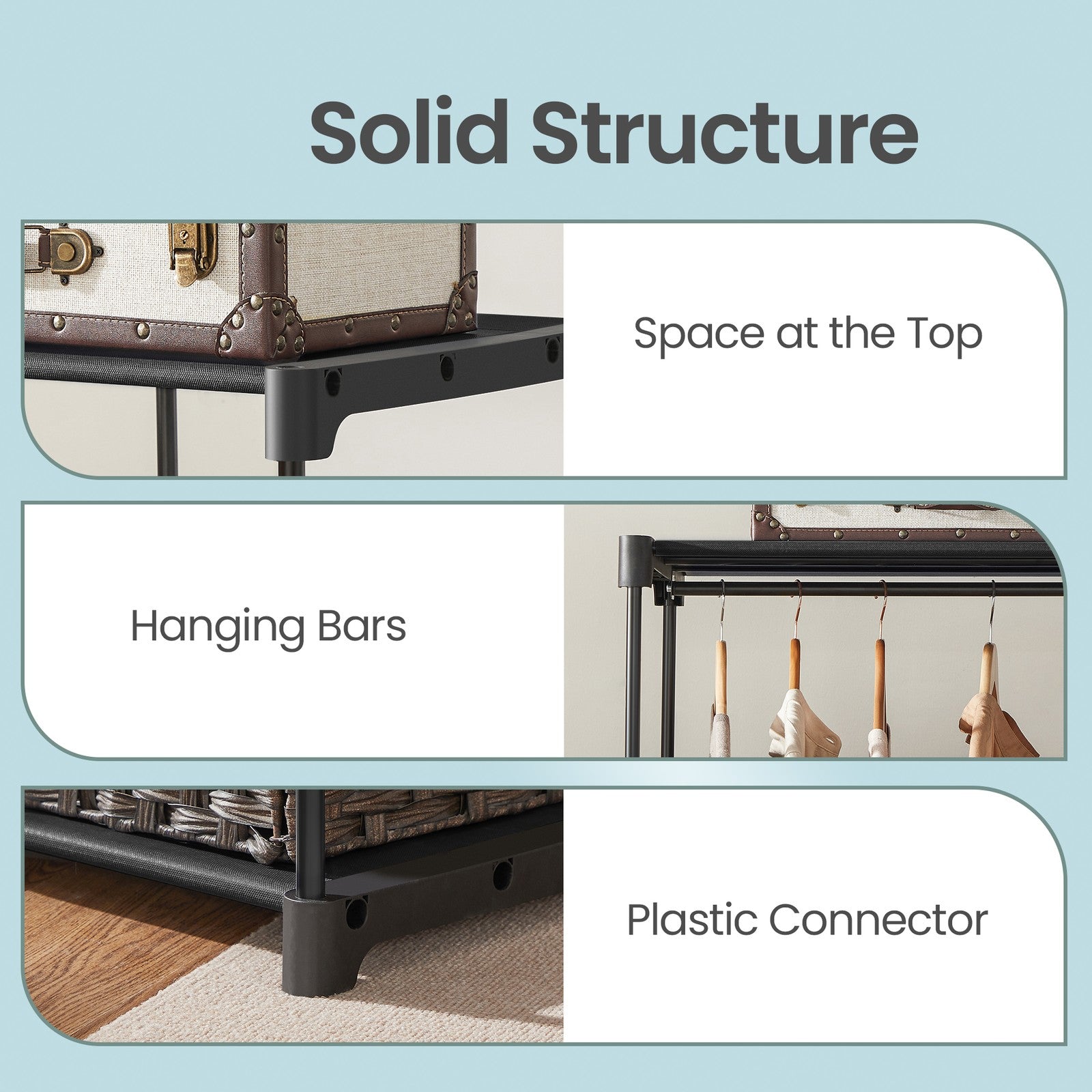 Portable Closet, Freestanding Closet Organizer - image 4