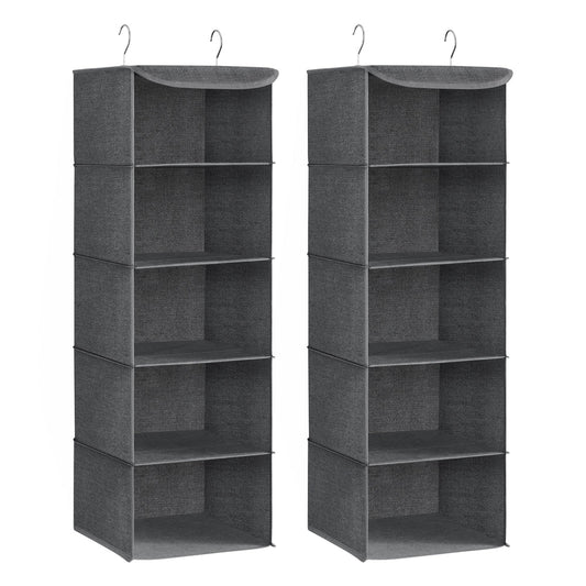 Set of 2 Hanging Wardrobe Storage Organisers - image 1
